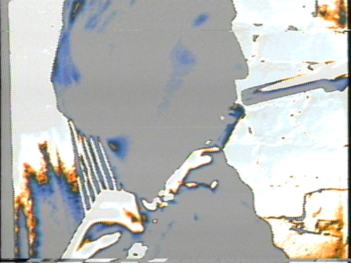 Peer Bode video still from Flute with Shift 1979