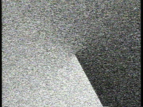 Peer Bode video still from Noise Window 1981